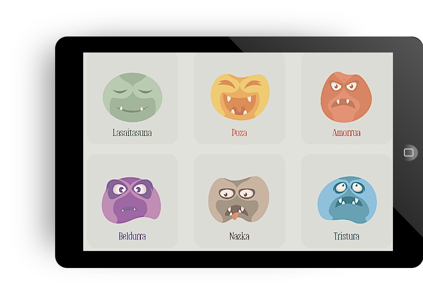 Interfaz del programa Kanjo